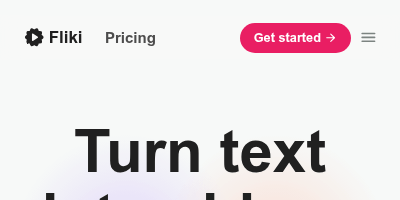 Fliki AI logo